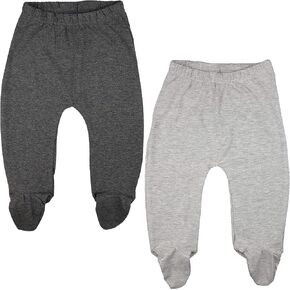 123 Bear Baby Soft Cotton Spandex Pants with Feet in Saudi Arabia
