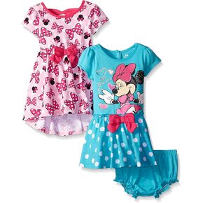 Disney Baby-Girls Minnie Mouse Rock The Dots Dresses (Pack of 2) in Saudi Arabia
