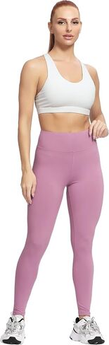 VALANDY High Waisted Leggings for Women Buttery Soft Stretchy Tummy Control Workout Yoga Running Pants One&Plus Size in Saudi Arabia