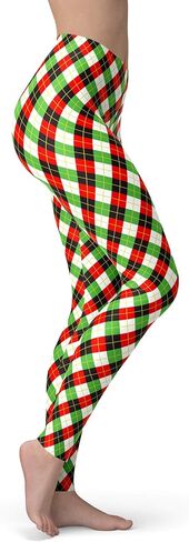 سروال ضيق نسائي من sissycos من الثمانينيات مطبوع عليه سبلاش فني ناعم وقابل للتمدد in Kuwait