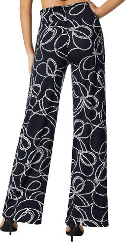Urban CoCo Women's Boho Palazzo Pants Wide Leg Beach Pants High Waisted Lounge Pants with Pockets in Saudi Arabia