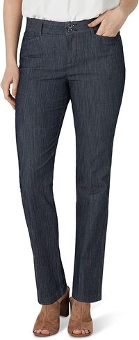 Lee Women's Secretly Shapes Regular Fit Straight Leg Pant in Saudi Arabia