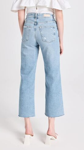 AG Adriano Goldschmied Women's Saige Wide Leg Jeans in Saudi Arabia