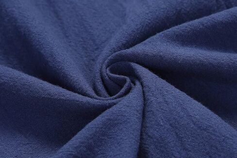 CHARTOU Women's Summer Drawstring Waist Wide Leg Loose Cotton Linen Palazzo Pants in Saudi Arabia