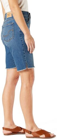 Signature by Levi Strauss & Co. Gold Label Women's Heritage High Rise 9" Bermuda Short (Available in Plus Size) in Saudi Arabia