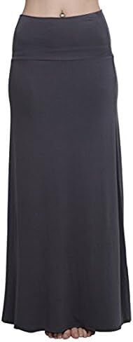 تنورة طويلة طويلة واسعة ومريحة للسيدات من Urban CoCo مصنوعة من الألياف اللدنة in Kuwait