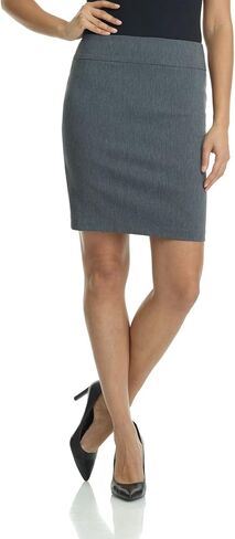 Rekucci Women's Ease Into Comfort Above The Knee Stretch Pencil Skirt 19 inch in Kuwait