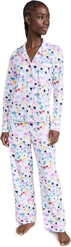 قميص بولو نسائي من Roller Rabbit X Kerri Rosenthal Starry Starry Love بأكمام طويلة in Kuwait