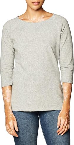 Hanes Women's Raglan Sleeve Tee, Women’s Stretch Cotton Tee, Women’s Crewneck Tee in Saudi Arabia