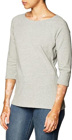 Hanes Women's Raglan Sleeve Tee, Women’s Stretch Cotton Tee, Women’s Crewneck Tee in Saudi Arabia
