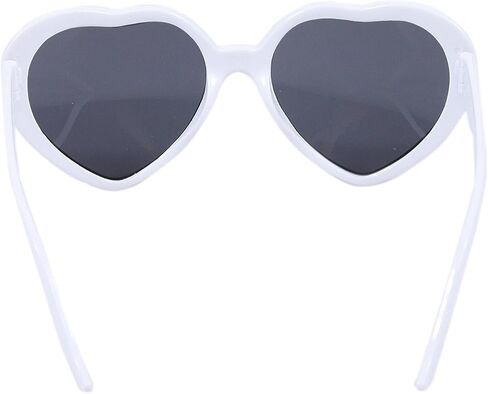 Armear Women Fashion Oversized Heart Shaped Retro Sunglasses Cute Eyewear UV400 in Saudi Arabia