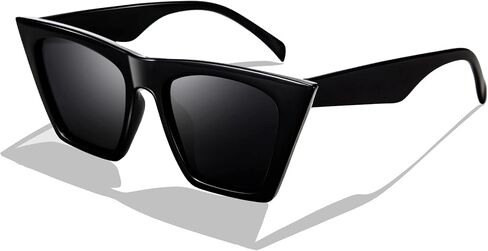 FEISEDY Vintage Square Cat Eye Sunglasses Women Trendy Cateye Sunglasses B2473 in Saudi Arabia
