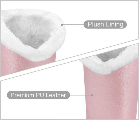 Fintie Plush Lined Eyeglasses Holder with Magnetic Base- Premium Vegan Leather Glasses Stand Case in Saudi Arabia