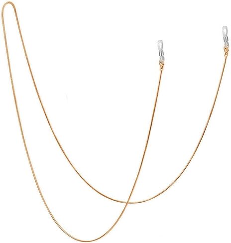 Jmkcoz Stainless Steel Eyeglass Holder Chain 80cm Eyeglass Necklace Chain in Saudi Arabia