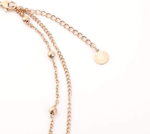 BaubleStar Star Moon Charm Necklace Layering Chain Choker for Women Girls in Saudi Arabia