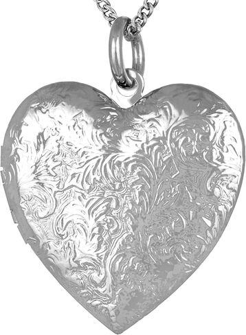 LIFETIME JEWELRY Antique Heart Locket Necklace That Holds Pictures 24k Gold Plated in Saudi Arabia