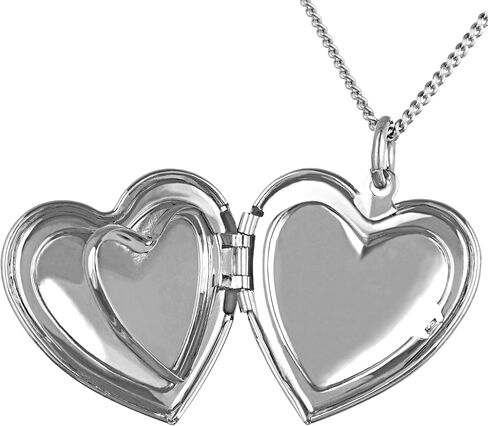 LIFETIME JEWELRY Antique Heart Locket Necklace That Holds Pictures 24k Gold Plated in Saudi Arabia