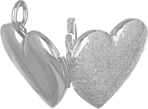 LIFETIME JEWELRY Antique Heart Locket Necklace That Holds Pictures 24k Gold Plated in Kuwait