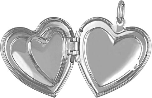 LIFETIME JEWELRY Antique Heart Locket Necklace That Holds Pictures 24k Gold Plated in Kuwait