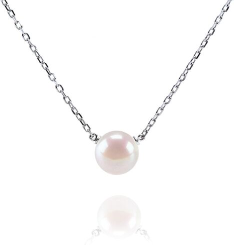 PAVOI Handpicked AAA+ Freshwater Cultured Single Pearl Necklace Pendant | Gold Necklaces for Women in Saudi Arabia