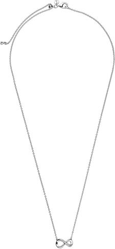 PANDORA Jewelry Sparkling Infinity Collier Necklace for Women - Sterling Silver with Cubic Zirconia - 19.7" in Kuwait
