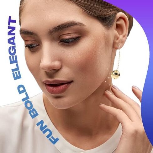 أقراط كرة ديسكو من Rave Envy للنساء - أقراط الهالوين في السبعينيات وإكسسوارات أزياء نسائية - اختيار من الألوان in Kuwait