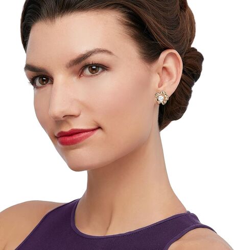 Ross-Simons 14kt Yellow Gold Flower Petal Earring Jackets in Kuwait