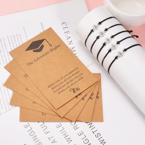 GBTBYS 5 PCS Graduation Bracelet Gifts for Her Him, 2023 Graduate College High School Inspirational Gifts for Women Girls in Saudi Arabia