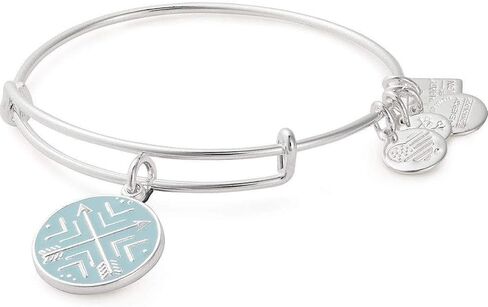 سوار Alex and ANI Path of الرموز القابل للتوسيع للنساء، سحر أسهم الصداقة، لمسة نهائية لامعة، من 2 إلى 3.5 بوصة in Kuwait