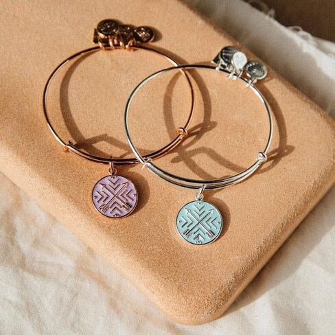 سوار Alex and ANI Path of الرموز القابل للتوسيع للنساء، سحر أسهم الصداقة، لمسة نهائية لامعة، من 2 إلى 3.5 بوصة in Kuwait