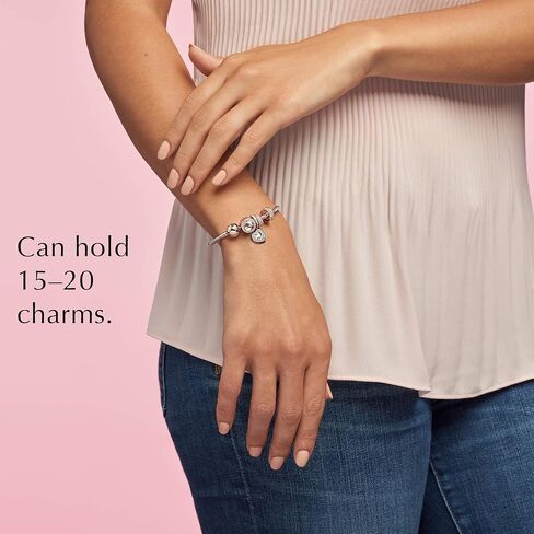 PANDORA Jewelry Smooth Moments Snake Chain Charm Bracelet in Saudi Arabia