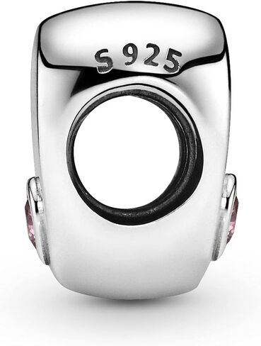 PANDORA Jewelry Sister's Love Cubic Zirconia Charm in Sterling Silver, No Box in Saudi Arabia