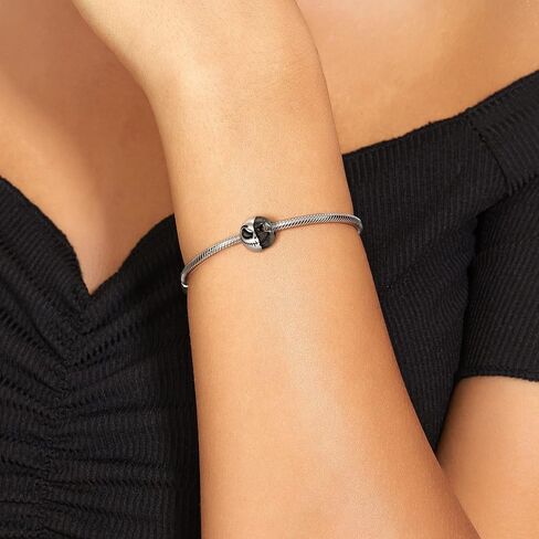 AIEGNOS Skull Charms for Women Bracelet 925 Sterling Silver Anime Charms for European Snake Charm Bracelet Necklace for Daughter Sister Christmas Birthday Gifts in Kuwait