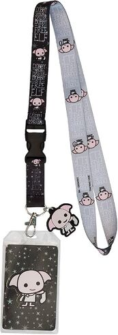 Loungefly Harry Potter Dobby All Over Print Lanyard with Dobby Charm in Saudi Arabia