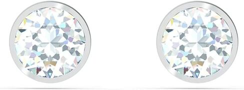 Swarovski Tennis Bracelet and Earring Jewelry Collection, Rhodium Finish, Clear Crystals in Saudi Arabia