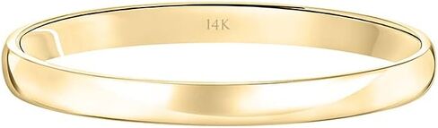 Women's 10K or 14K Rose, White or Yellow Gold 2MM Petite Classic Plain Wedding Band by Brilliant Expressions in Saudi Arabia