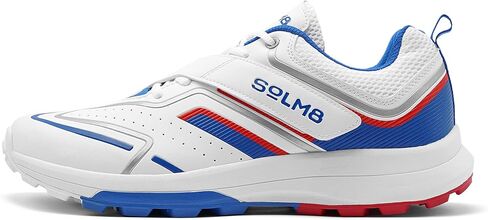 S4 Lightweight Cricket Shoes for Men Fast Strap Rubber Spikes, Water-Resistant Footwear for Outdoor and Field Sports with All Round Performance in Saudi Arabia