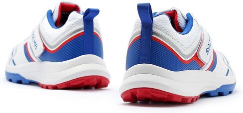 S4 Lightweight Cricket Shoes for Men Fast Strap Rubber Spikes, Water-Resistant Footwear for Outdoor and Field Sports with All Round Performance in Saudi Arabia