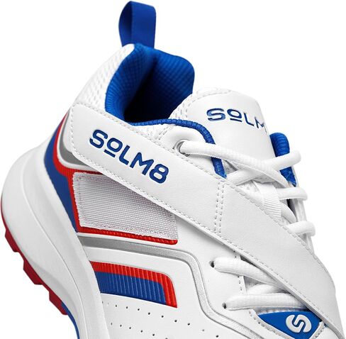 S4 Lightweight Cricket Shoes for Men Fast Strap Rubber Spikes, Water-Resistant Footwear for Outdoor and Field Sports with All Round Performance in Saudi Arabia