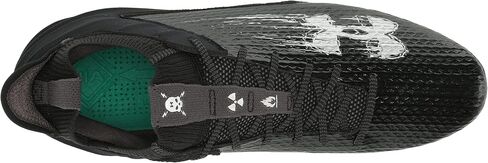 حذاء كرة القدم Blur Smoke 2.0 Moulded Cleat للرجال من Under Armour، (003) أسود/أسود/أسود، 10.5 in Saudi Arabia