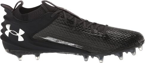 حذاء كرة القدم Blur Smoke 2.0 Moulded Cleat للرجال من Under Armour، (003) أسود/أسود/أسود، 10.5 in Saudi Arabia