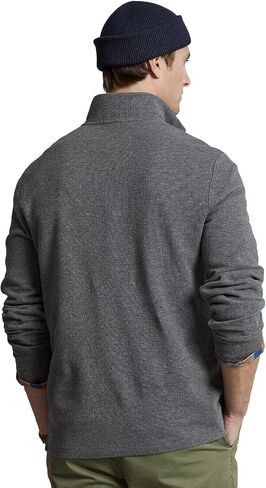 POLO RALPH LAUREN Men's Classic Estate-Rib Quarter-Zip Pullover Sweater in Saudi Arabia