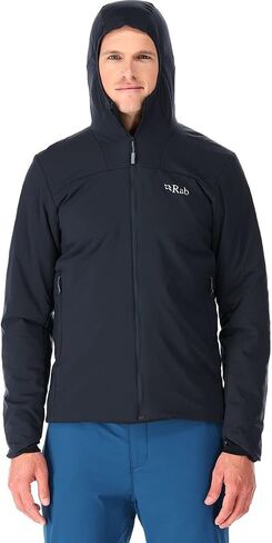 Rab Men's Xenair Alpine Light Hooded Synthetic Insulated Jacket for Hiking and Mountaineering in Saudi Arabia