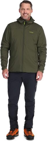 Rab Men's Xenair Alpine Light Hooded Synthetic Insulated Jacket for Hiking and Mountaineering in Saudi Arabia
