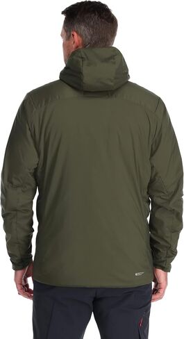 Rab Men's Xenair Alpine Light Hooded Synthetic Insulated Jacket for Hiking and Mountaineering in Saudi Arabia