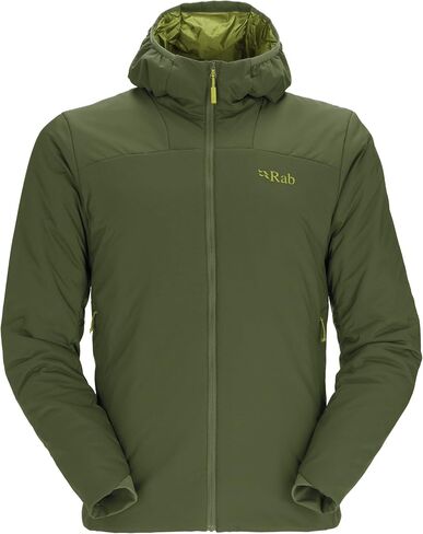 Rab Men's Xenair Alpine Light Hooded Synthetic Insulated Jacket for Hiking and Mountaineering in Saudi Arabia
