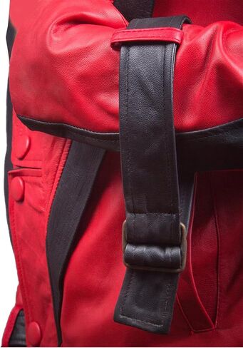 F&H Men's Red and Black Thriller Jacket in Saudi Arabia