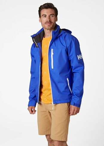 Helly-Hansen Mens Crew Hooded Waterproof Sailing Jacket in Kuwait