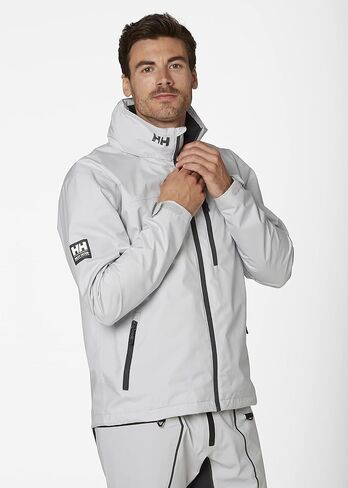 Helly-Hansen Mens Crew Hooded Waterproof Sailing Jacket in Kuwait
