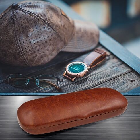 حافظة النظارات الصغيرة MyEyeglassCase | حافظة نظارة صلبة للرجال مع حقيبة وقماش | حالة القراءة ضئيلة in Kuwait